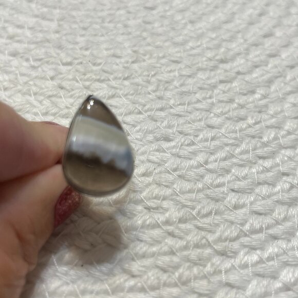 Beautiful OWYHEE OPAL Handmade Sterling 925 Ring Size 8.25 #637D - Picture 1 of 3